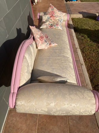 Sofá Chaise Longue Con Brocado Sevilla