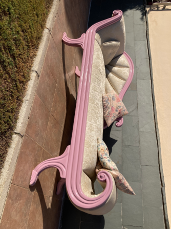 Sofá Chaise Longue Con Brocado Sevilla
