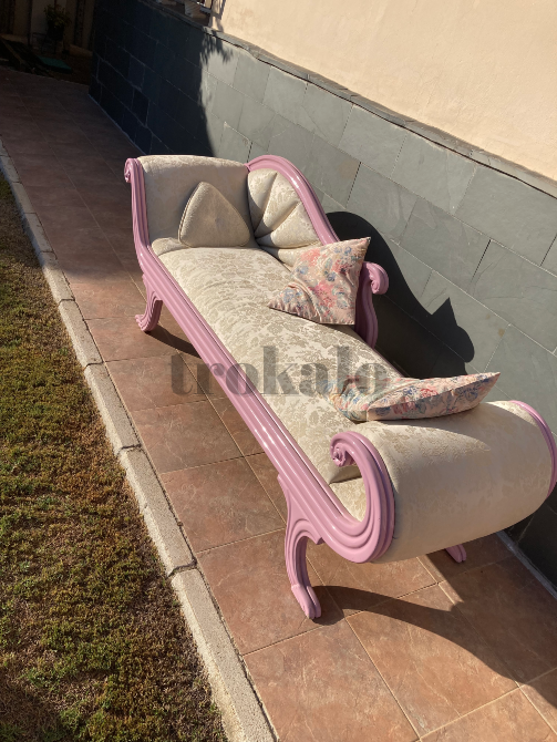 Sofá Chaise Longue Con Brocado Sevilla - foto 1