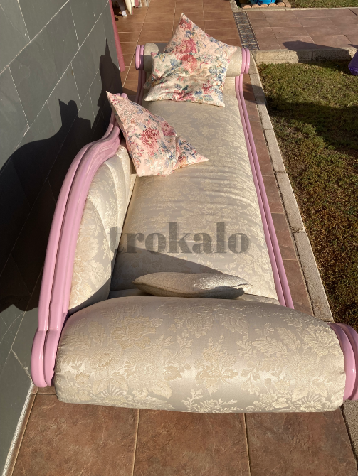 Sofá Chaise Longue Con Brocado Sevilla - foto 2