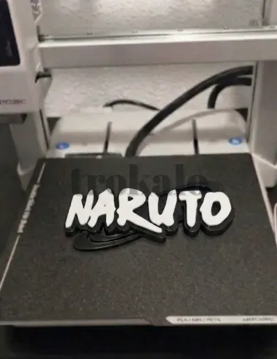 Logo Naruto Impreso en 3D Alicante - foto 1