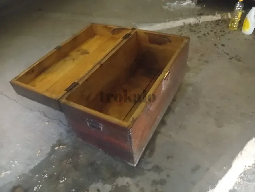 Baúl Antiguo de Madera Pontevedra - foto 5