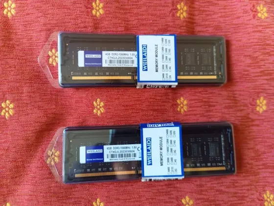 Pack 2 x 4Gb Ram Ddr3 1066Mhz (8Gb Total) Toledo