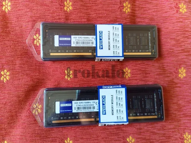 Pack 2 x 4Gb Ram Ddr3 1066Mhz (8Gb Total) Toledo - foto 3