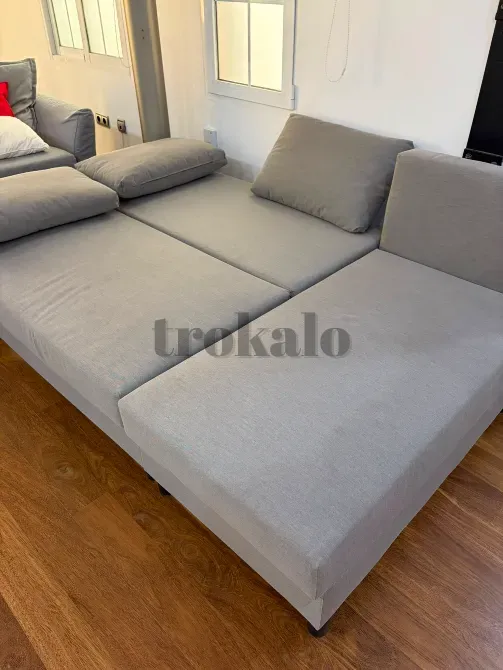 Ikea Älvdalen Gray 3-Seat Sleeper Sofa Valencia - foto 1