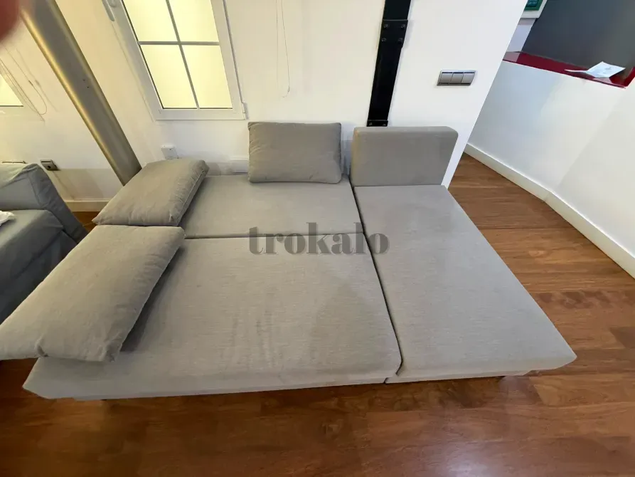 Ikea Älvdalen Gray 3-Seat Sleeper Sofa Valencia - foto 2