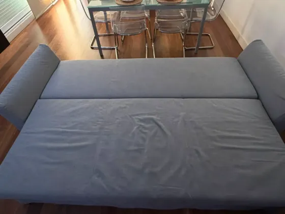 Sofá Cama 3 Plazas Gralviken Gris Valencia