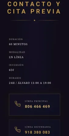 Tarot Álvaro (de Madrid) Madrid