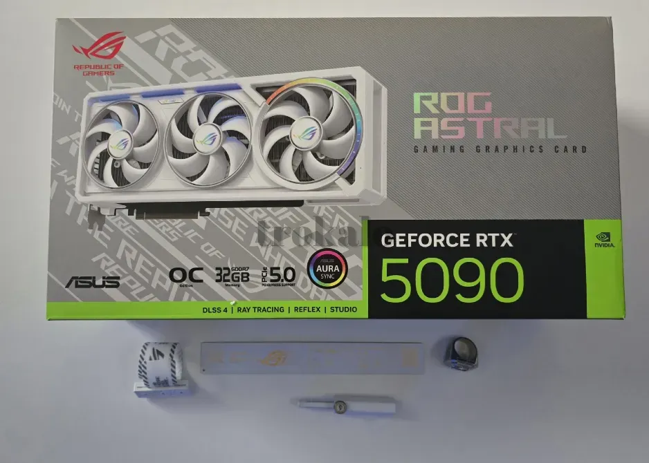 Tarjeta Gráfica Para Juegos Asus Rog Astral Geforce Rtx 5090 OC Edition de 32 GB Gddr Valencia - foto 1