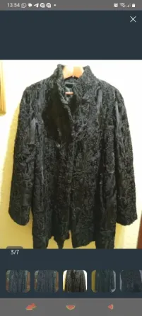 Chaqueton Astracán Negro Valencia