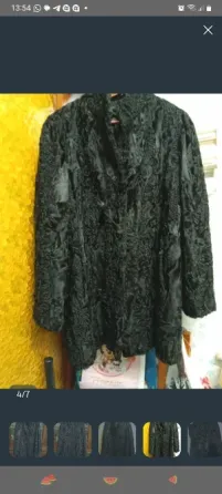 Chaqueton Astracán Negro Valencia