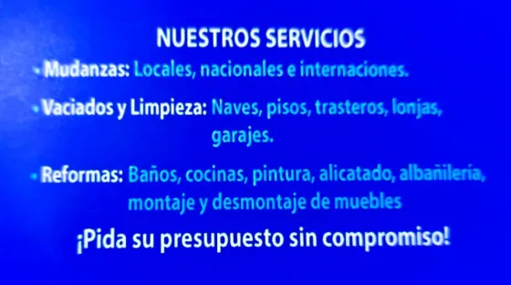 Se Hacen Portes , Mudanzas y Vaciados Irun