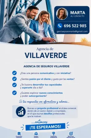 Busco Comerciales Seguros Madrid