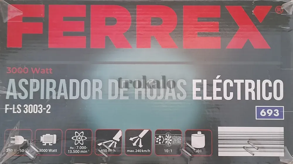 Aspirador/Soplador de Hojas Ferrex Elche - foto 2