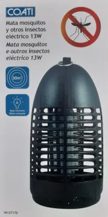 Lámpara Mata Mosquitos Eléctrica Coati 13W Elche