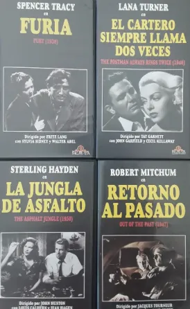 Colección Incompleta "Cine Negro" Vhs Elche