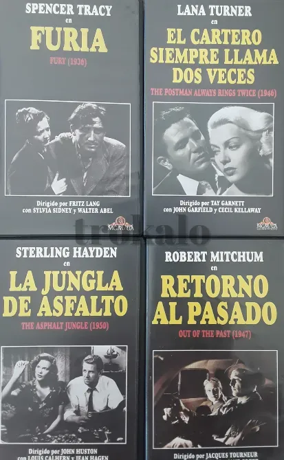 Colección Incompleta "Cine Negro" Vhs Elche - foto 4