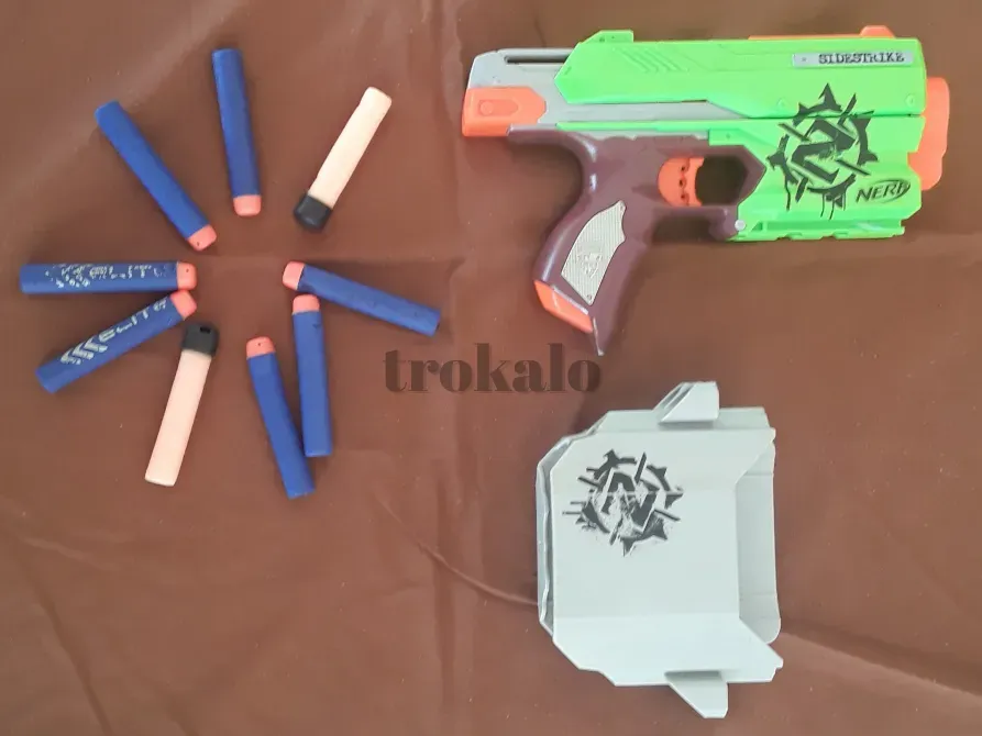 Pistola Nerf Con Diana y Dardos Elche - foto 1