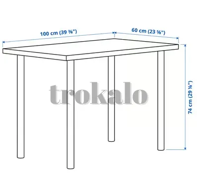 Mesa de Escritorio Ikea Blanca Elche - foto 2