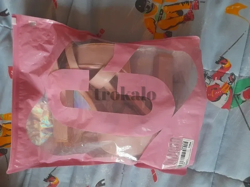Sandalias / Tacones Nude Con Plataforma y Tacón Ancho Blanes - foto 4