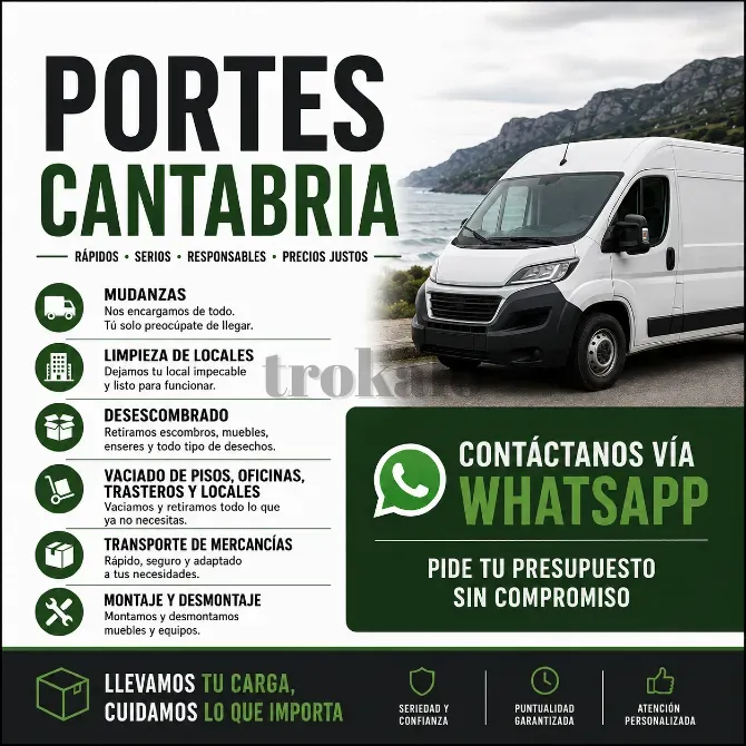 Portes y Mudanzas Cantabria Santander - foto 2