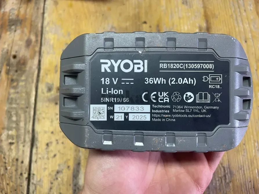 Bateria 2Ah Ryobi One+ 18V Zarautz - foto 2