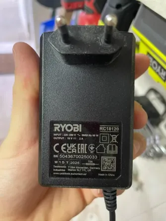 Cargador 18V 2A One+ Ryobi Zarautz