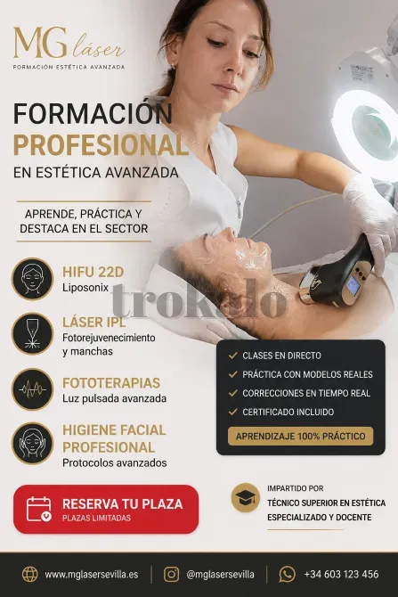 Cursos Estética Avanzada Sevilla Y Online Sevilla - foto 3
