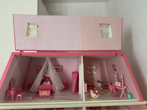 Casa de Muñecas Hello Kitty Interactiva y Completa Cordoba