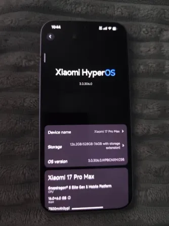 Xiaomi 17 Pro Max Madrid