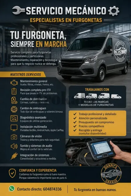 Servicios de Mecánica de Furgonetas Elche - foto 3