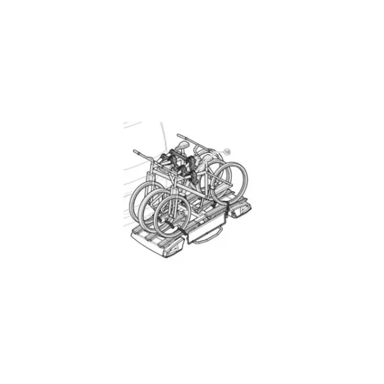 Menabo Antares Plus 3 Bicicletas Plegable Zaragoza