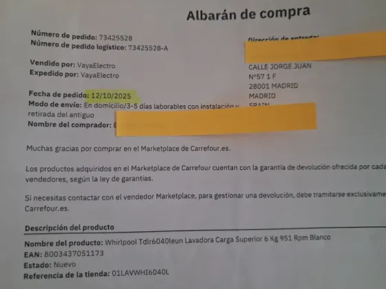 Lavadora Whirlpool Casi Nueva Carga Superior Madrid