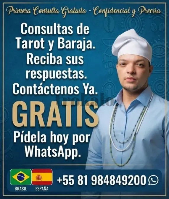 Tarot, Videncia y Alta Magia: Brujo Brasileño Iniciado en Cultos Ancestrales y Africanos City Center - foto 1